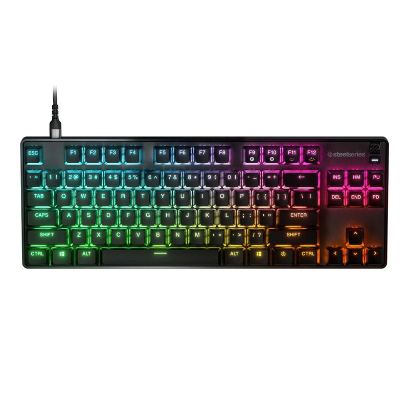 SteelSeries APEX 9 TKL RGB Wired Gaming Keyboard - Black - لوحة مفاتيح